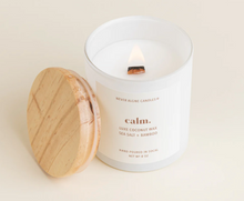 calm: Sea Salt & Bamboo by Never Alone Candles