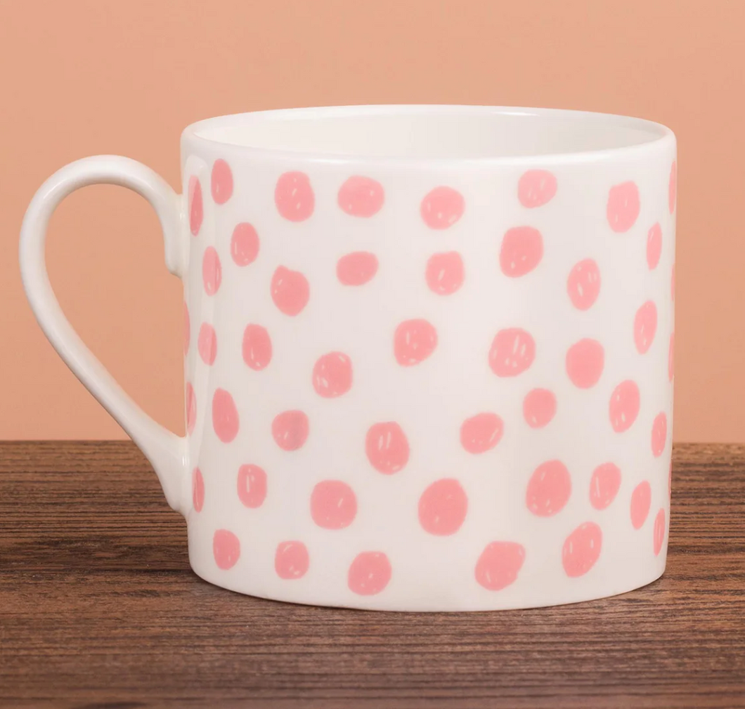 Polka Small Mug by Phoebe Wahl