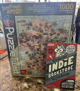 Midwest Indie Bookstore Roadmap PUZZLE!